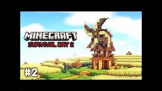 I BUILT A WHEAT FARM IN MINECRAFT😍 MINECRAFT ULTIMATE SURVIVAL SERIES  02 [upl. by Andert211]