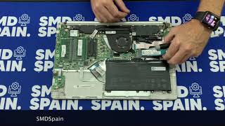 How to Upgrade M2 Pcie Nvme SSD RAM Hp Laptop 15s1110ns Disassembly [upl. by Aneras516]