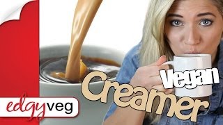 How to Make Vegan Coffee Creamer Dairyfree  Edgy Veg [upl. by Ahsieuqal]