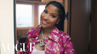 73 Questions With Nicki Minaj  Vogue [upl. by Ahsinej771]