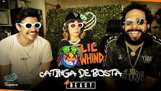 REACT Lil Whind e Hungria Hip Hop  Catinga de Bosta  Calor do Carai [upl. by Bonneau]