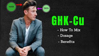 GHKCu Peptide  Dosage How to mix Benefits [upl. by Abernathy657]