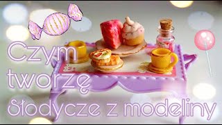 Jak lepić z modeliny🍬 modelina narzędzia oraz przybory💖 [upl. by Elbertina]