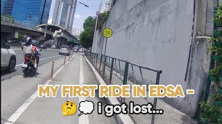 First Bike Ride🚴 in EDSA Alonei got Lost 😮Gil puyat makati To MOA Bicycle RideOn wed jun 192024 [upl. by Song]