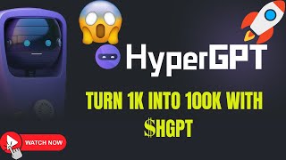 HyperGPT How This Revolutionary Crypto AI is Changing the Game in 2024🚀🤑💣 [upl. by Daraj507]