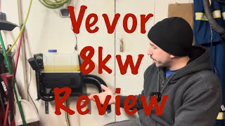 Vevor 8kw diesel heater review [upl. by Nigel]