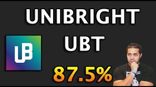 THE NEXT 10X ICO  UNIBRIGHT UBT [upl. by Alrac]