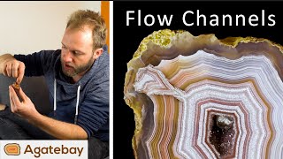 Agate formation theory AND Flowchannels  Agates explained by Josh 7 4K [upl. by Nwahsem]