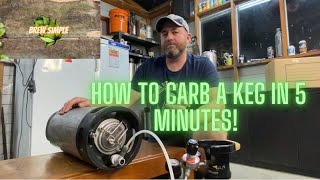 How to carb a keg quickly [upl. by Von]