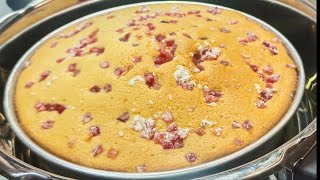 Vanilla Sponge Cake Recipe No oven vanilla Cake fluffy cake recipe Genoise [upl. by Olegnaid102]