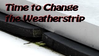 Aliner Rooftop weatherstrip Replacement [upl. by Lecia]