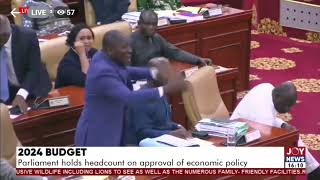 Budget 2024 Majority MPs stage walkout Speaker suspends sitting [upl. by Nnahsal937]