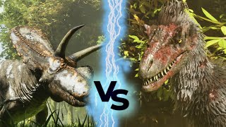 TOROSAURUS vs YUTYRANNUS  Ark Ascended [upl. by Louie332]