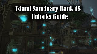 FFXIV Island Sanctuary Rank 18 Unlocks Guide [upl. by Halsted127]