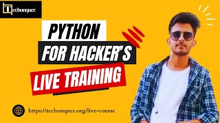 Python for Pentesters live Training course announcement ethicalhacking cybersecuritytraining [upl. by Pears]