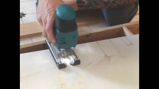 Quick Demo Makita DJV181Z  18V LXT Brushless Jig Saw [upl. by Savadove659]