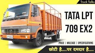 Tata LPT 709 EX2 Overview In Hindi  2019 Bs4 Model  Price Mileage Specifications [upl. by Lepper803]