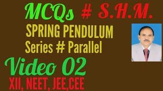 MCQs  SHM spring pendulum Video2 physics rnt [upl. by Finzer372]