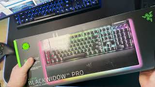 Razer Blackwidow V4 Pro  unboxing i pierwsze wrażenie [upl. by Lissak859]