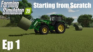 STARTING FROM SCRATCH in Riverbend Springs  FS25  Farming Simulator 25 [upl. by Ennahtebazile299]