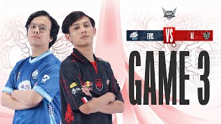 MATCH PENENTUAN POINT UNTUK EVOS  MENEGANGKAN COK  EVOS VS LIQUID MATCH 3  MPL S14 [upl. by Ailecnarf441]