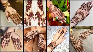 Simple mehndi designBack Hand mehndi design Diwali Mehndi DesignMehndi Design SimpleMehndi [upl. by Imorej]