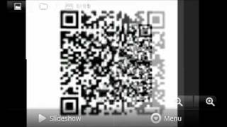 Decode  read QR images shown in Android Browser with quotQR Droidquot [upl. by Ayalahs]