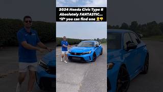 Five Reasons the 2024 Honda Civic Type R is a GREAT Hot Hatch If You Can Find One [upl. by Milon988]