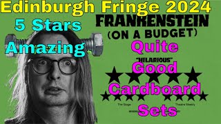 Edinburgh Fringe 2024  Frankenstein on a Budget Day 9 Review 1 5 Stars [upl. by Atnovart929]