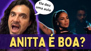 Anitta é boa cantora Análise Vocal [upl. by Nirrok]