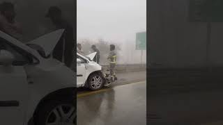 موٹروے پرحادثات  بارشوں سے تباہی Accidents on motorway  Rains in Pakistan  Road Safety  M2 [upl. by Vinn832]