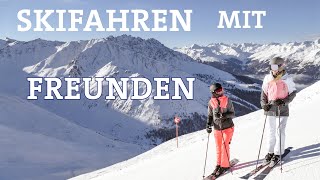 SKIFAHREN MIT FREUNDEN  skiing with friends  Nauders [upl. by Eleph]