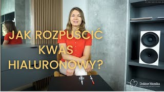 Rozpuszczanie kwasu hialuronowego  hialuronidaza  Doktor Monika  Medycyna Estetyczna Kraków [upl. by Gannon]