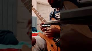 Lost my E string lol metal ibanez guitar ibanezaz guitarist jackson arpeggio [upl. by Loseff]