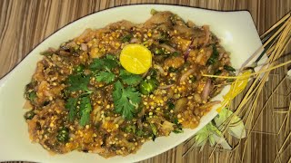 Baingan ka Bharta Recipe by fehmi [upl. by Adnoloy978]