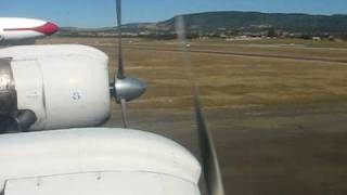 Lockheed Super Constellation Final Approach 2nd attempt 6 of 6 [upl. by Zsamot121]