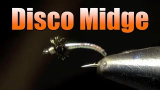 Disco Midge Fly Tying  Great San Juan River Midge Emerger Pattern [upl. by Gualtiero]