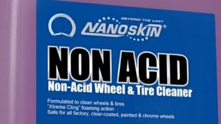 NANOSKIN non acid wheel amp Tire Cleaner [upl. by Jeremy850]