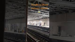 Ayodhya railway station 🚉shorstvideo rammandir ayodhyadham [upl. by Ellevel]