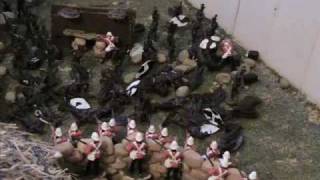 Rorkes Drift Stop Frame Animation FULL MOVIE WITH MUSIC AND SOUND EFFECTS [upl. by Laeria]