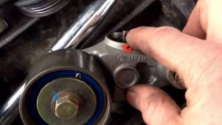 Phase 2 SOHC Subaru EJ Timing Belt and Water Pump 100000 mi Service [upl. by Eimmelc]