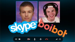 SKYPE AVEC BOIBOT [upl. by Aicilaanna413]