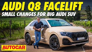 2024 Audi Q8 review  Mildly does it  First Drive  Autocar India [upl. by Ettenil167]