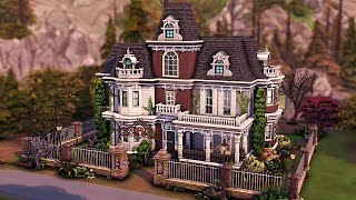 Vampire Family Home  The Sims 4 Speed Build [upl. by Lleon761]