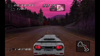 Need For Speed Road Challenge Lamborghini Diablo Pursuit [upl. by Skip355]