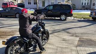 2016 softail slim s Vance and Hines short shots [upl. by Abroms]