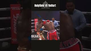 Holifield Falls From UFC Champion  Evander Holyfield VS Vitor Belfort [upl. by Delinda363]