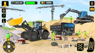 Real Construction Truck Games  Android Gameplay [upl. by Labors981]