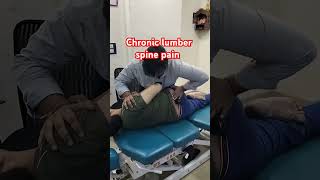 Chronic lumber spine pain spinechiropractic backpain drshivamtiwari [upl. by Nylesoj426]