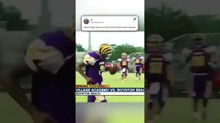 When Lamar Jackson did this in high school 🔥 [upl. by Maffa]